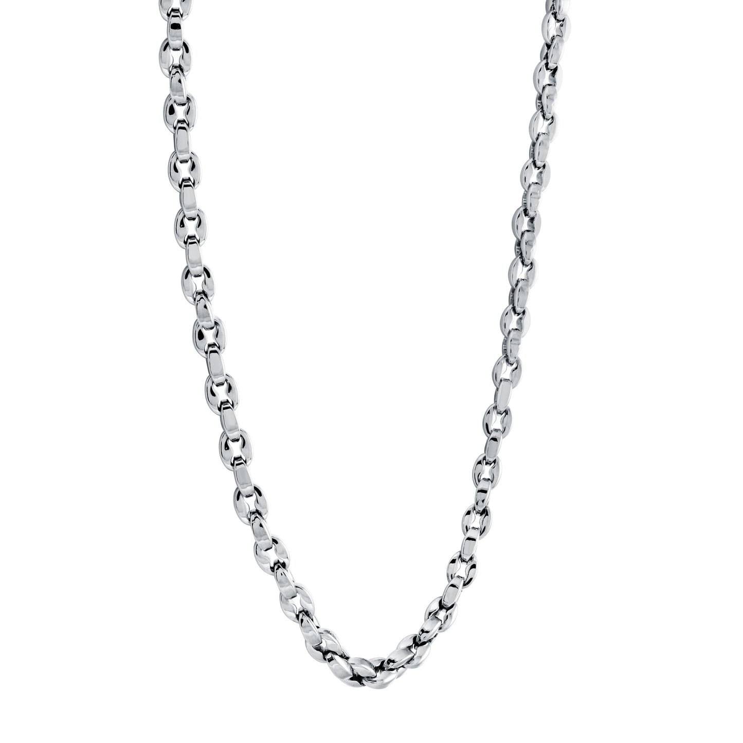 Handmade Oval Link Polished Chain by Italgem - Available at SHOPKURY.COM. Free Shipping on orders over $200. Trusted jewelers since 1965, from San Juan, Puerto Rico.