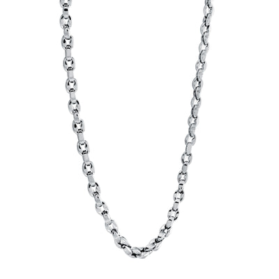 Handmade Oval Link Polished Chain by Italgem - Available at SHOPKURY.COM. Free Shipping on orders over $200. Trusted jewelers since 1965, from San Juan, Puerto Rico.