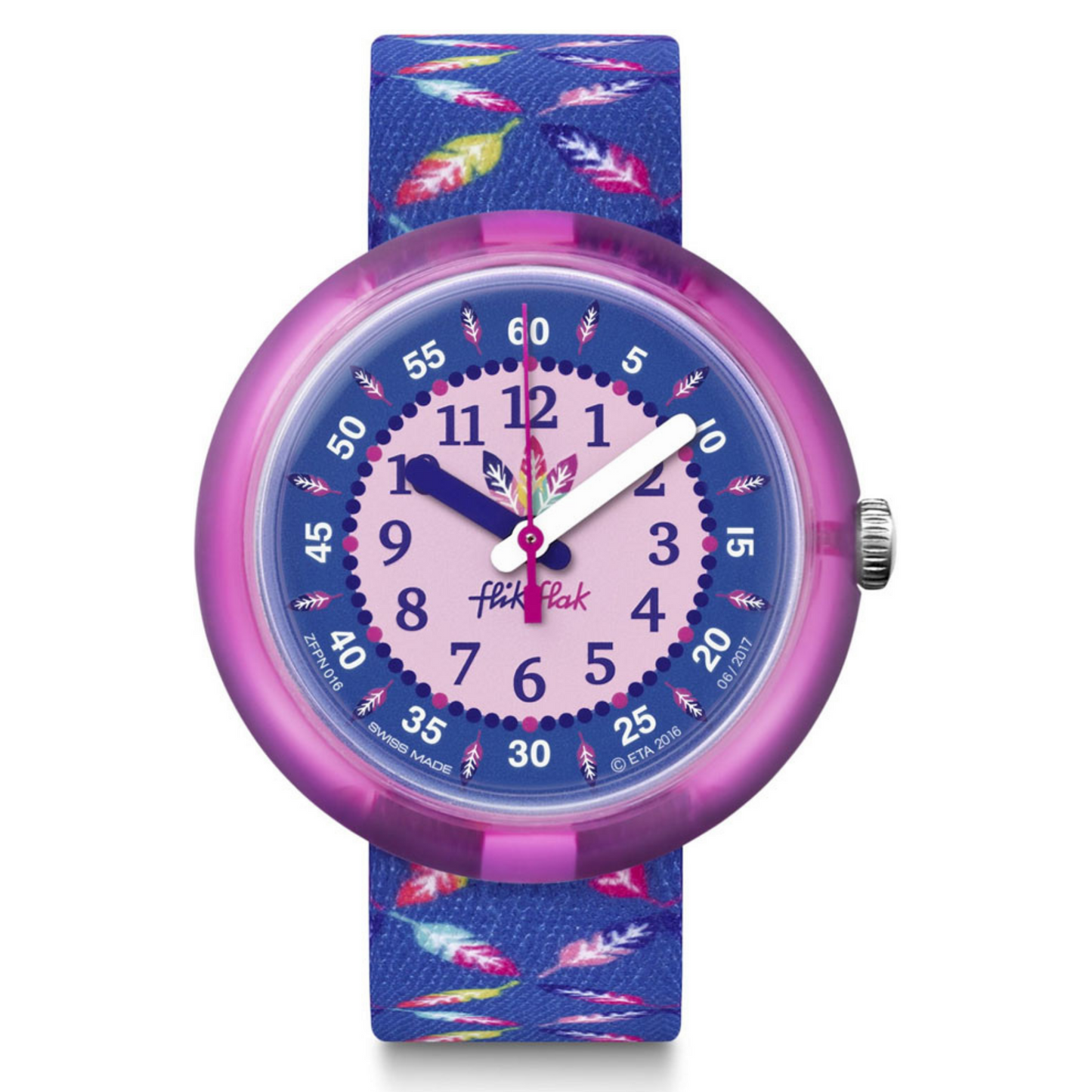 Cool Feathers by Flik Flak by Swatch - Available at SHOPKURY.COM. Free Shipping on orders over $200. Trusted jewelers since 1965, from San Juan, Puerto Rico.