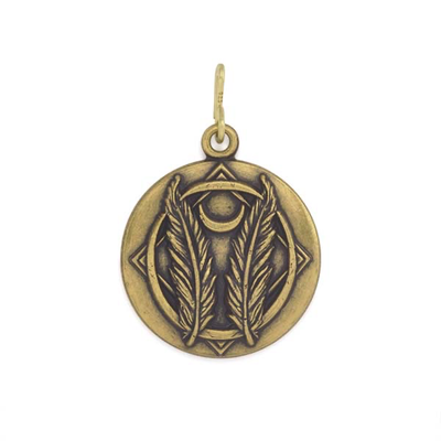 Godspeed Golden Pendant by Alex and Ani - Available at SHOPKURY.COM. Free Shipping on orders over $200. Trusted jewelers since 1965, from San Juan, Puerto Rico.