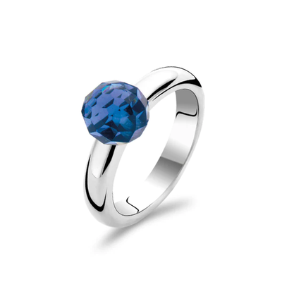 Facetted Stone Ring by Ti Sento - Available at SHOPKURY.COM. Free Shipping on orders over $200. Trusted jewelers since 1965, from San Juan, Puerto Rico.
