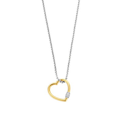 Unique Heart Luxe Necklace by Ti Sento - Available at SHOPKURY.COM. Free Shipping on orders over $200. Trusted jewelers since 1965, from San Juan, Puerto Rico.