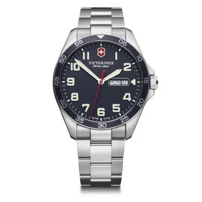 Fieldforce 42MM Blue by Victorinox Swiss Army - Available at SHOPKURY.COM. Free Shipping on orders over $200. Trusted jewelers since 1965, from San Juan, Puerto Rico.