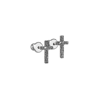 Jolie Cross Earrings by REBECCA - Available at SHOPKURY.COM. Free Shipping on orders over $200. Trusted jewelers since 1965, from San Juan, Puerto Rico.