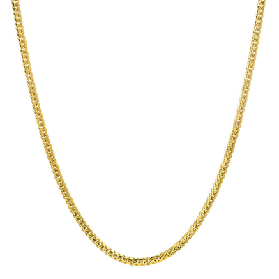 Cuban Solid 2.5MM Link Chain by Kury - Available at SHOPKURY.COM. Free Shipping on orders over $200. Trusted jewelers since 1965, from San Juan, Puerto Rico.