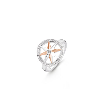 My Compass Ring by Ti Sento - Available at SHOPKURY.COM. Free Shipping on orders over $200. Trusted jewelers since 1965, from San Juan, Puerto Rico.