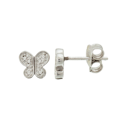 Butterfly Earrings by Kury - Available at SHOPKURY.COM. Free Shipping on orders over $200. Trusted jewelers since 1965, from San Juan, Puerto Rico.
