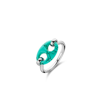 G-Ucci Turquoise Ring by Ti Sento - Available at SHOPKURY.COM. Free Shipping on orders over $200. Trusted jewelers since 1965, from San Juan, Puerto Rico.