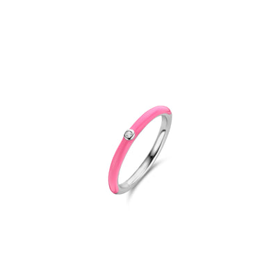 Radiant Hot Pink Ring by Ti Sento - Available at SHOPKURY.COM. Free Shipping on orders over $200. Trusted jewelers since 1965, from San Juan, Puerto Rico.