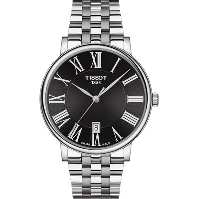 Carson Premium 40mm Black by Tissot - Available at SHOPKURY.COM. Free Shipping on orders over $200. Trusted jewelers since 1965, from San Juan, Puerto Rico.