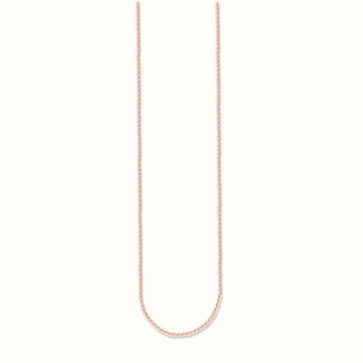 Rose Gold Venezia Chain by Thomas Sabo - Available at SHOPKURY.COM. Free Shipping on orders over $200. Trusted jewelers since 1965, from San Juan, Puerto Rico.