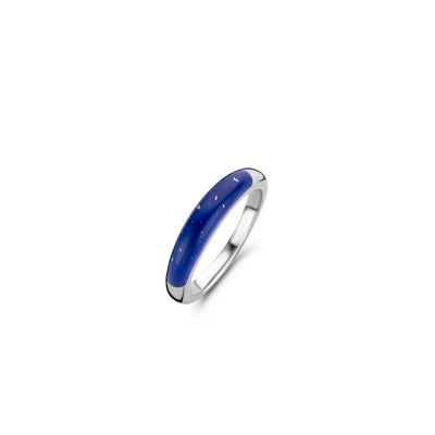 Blue Lapis Half Band Ring by Ti Sento - Available at SHOPKURY.COM. Free Shipping on orders over $200. Trusted jewelers since 1965, from San Juan, Puerto Rico.
