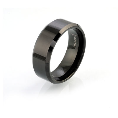 Tungsten Carbide Ceramic 8mm Ring by Italgem - Available at SHOPKURY.COM. Free Shipping on orders over $200. Trusted jewelers since 1965, from San Juan, Puerto Rico.