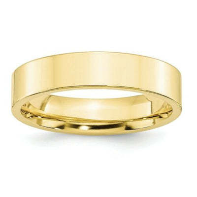 5MM Flat Yellow Gold Ring by Kury Bridal - Available at SHOPKURY.COM. Free Shipping on orders over $200. Trusted jewelers since 1965, from San Juan, Puerto Rico.