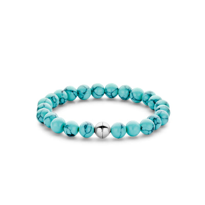 Simplicity Turquoise Bracelet by Ti Sento - Available at SHOPKURY.COM. Free Shipping on orders over $200. Trusted jewelers since 1965, from San Juan, Puerto Rico.