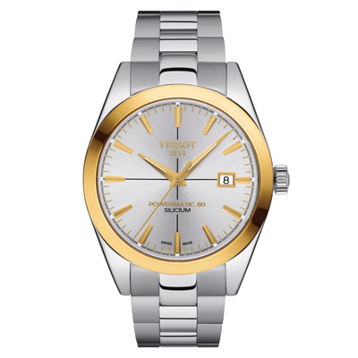 Gentleman Powermatic 80 Silicium Solid 18K Gold Bezel by TISSOT - Available at SHOPKURY.COM. Free Shipping on orders over $200. Trusted jewelers since 1965, from San Juan, Puerto Rico.