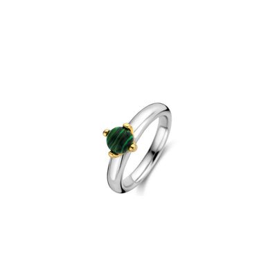 Green Malachite Glimmer Ring by Ti Sento - Available at SHOPKURY.COM. Free Shipping on orders over $200. Trusted jewelers since 1965, from San Juan, Puerto Rico.