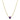 Heart Shaped Amethyst Prong Necklace by Kury - Available at SHOPKURY.COM. Free Shipping on orders over $200. Trusted jewelers since 1965, from San Juan, Puerto Rico.