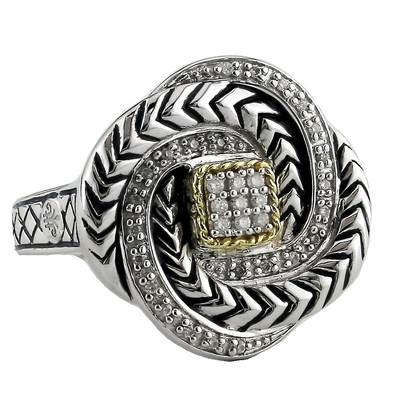 Lazo Ring by Kury - Available at SHOPKURY.COM. Free Shipping on orders over $200. Trusted jewelers since 1965, from San Juan, Puerto Rico.