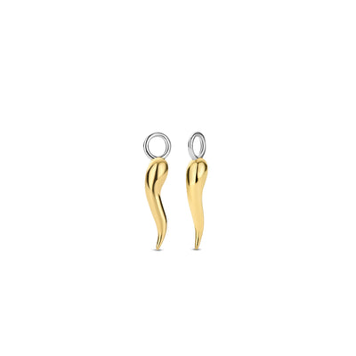 Cuerno Golden Ear Charms - SHOPKURY.COM