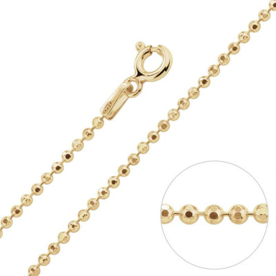 Ball Chain 1.5mm by Kury - Available at SHOPKURY.COM. Free Shipping on orders over $200. Trusted jewelers since 1965, from San Juan, Puerto Rico.
