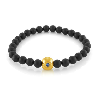Evil Eye Black Onyx Bracelet by Italgem - Available at SHOPKURY.COM. Free Shipping on orders over $200. Trusted jewelers since 1965, from San Juan, Puerto Rico.