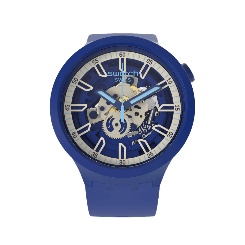 BIG BOLD iswatch blue by Swatch - Available at SHOPKURY.COM. Free Shipping on orders over $200. Trusted jewelers since 1965, from San Juan, Puerto Rico.