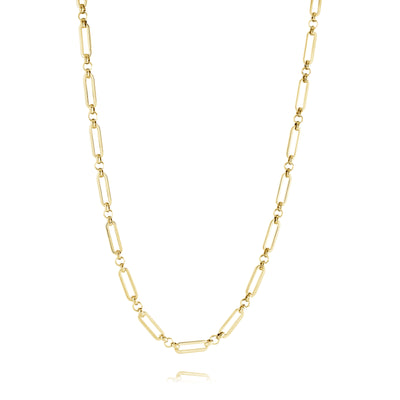 4mm Paper Clip Rollo Chain by Italgem - Available at SHOPKURY.COM. Free Shipping on orders over $200. Trusted jewelers since 1965, from San Juan, Puerto Rico.
