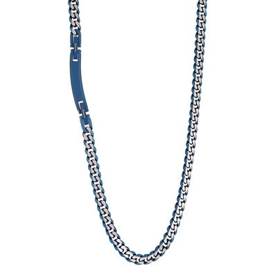 Blue Steel Diamond Cut 5.5 Cuban Chain by Italgem - Available at SHOPKURY.COM. Free Shipping on orders over $200. Trusted jewelers since 1965, from San Juan, Puerto Rico.