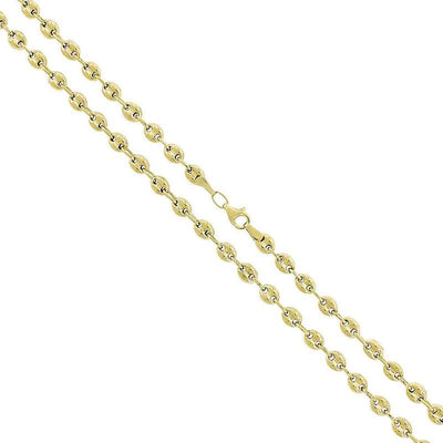 Puffed Mariner 4.5MM Link Necklace by Kury - Available at SHOPKURY.COM. Free Shipping on orders over $200. Trusted jewelers since 1965, from San Juan, Puerto Rico.