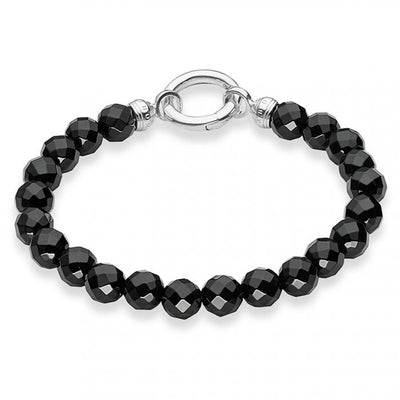 Black Obsidian Bracelet 8.3 inches by Thomas Sabo - Available at SHOPKURY.COM. Free Shipping on orders over $200. Trusted jewelers since 1965, from San Juan, Puerto Rico.