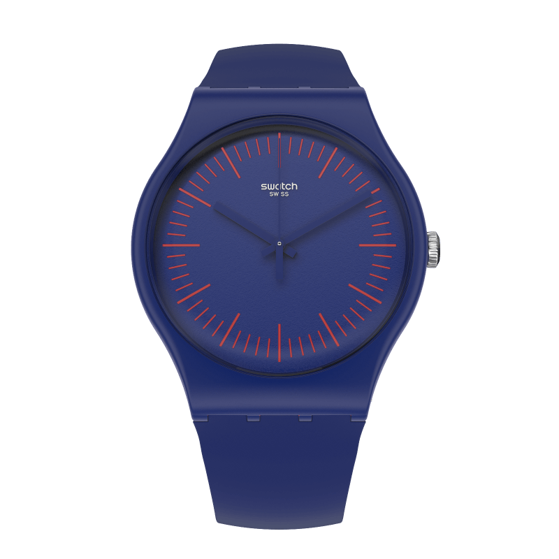 Blue N Red by Swatch - Available at SHOPKURY.COM. Free Shipping on orders over $200. Trusted jewelers since 1965, from San Juan, Puerto Rico.