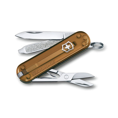 Classic Chocolate Fudge Brown Knife by Victorinox Swiss Army - Available at SHOPKURY.COM. Free Shipping on orders over $200. Trusted jewelers since 1965, from San Juan, Puerto Rico.