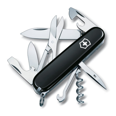 Climber Black Knife by Victorinox Swiss Army - Available at SHOPKURY.COM. Free Shipping on orders over $200. Trusted jewelers since 1965, from San Juan, Puerto Rico.