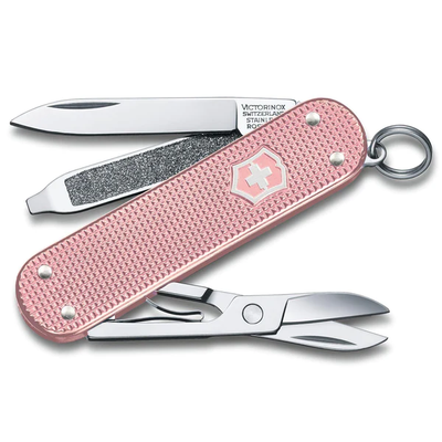 Classic alox Cotton candy 58MM Knife by Victorinox Swiss Army - Available at SHOPKURY.COM. Free Shipping on orders over $200. Trusted jewelers since 1965, from San Juan, Puerto Rico.