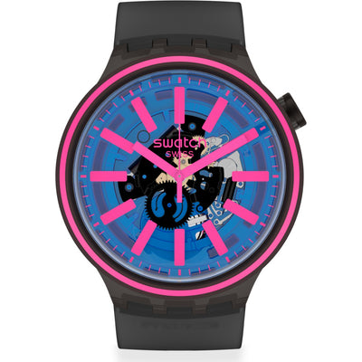 Big Bold Spectrum Blue Taste by Swatch - Available at SHOPKURY.COM. Free Shipping on orders over $200. Trusted jewelers since 1965, from San Juan, Puerto Rico.