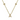Pave Diamond Initial Bezel Diamonds Necklace - SHOPKURY.COM