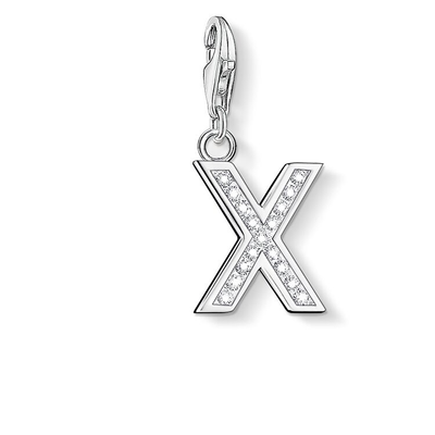 Sparkling X Initial Charm by THOMAS SABO - Available at SHOPKURY.COM. Free Shipping on orders over $200. Trusted jewelers since 1965, from San Juan, Puerto Rico.