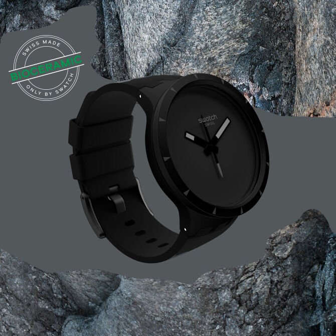 Big Bold Bioceramic Basalt by Swatch - Available at SHOPKURY.COM. Free Shipping on orders over $200. Trusted jewelers since 1965, from San Juan, Puerto Rico.